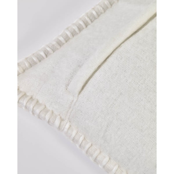 Poszewka na poduszkę z mieszanki wełny 45x45 cm Augustina – Kave Home-image-3