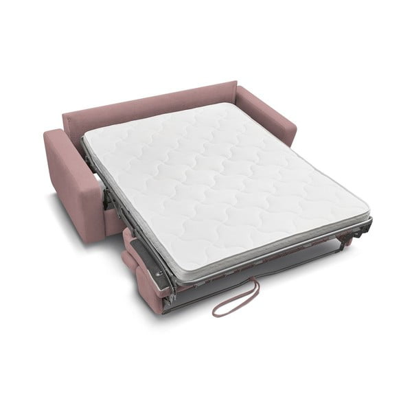 Różowa rozkładana sofa 195 cm Monaco – Bobochic Paris-image-4