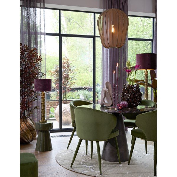 Metalowy okrągły stolik ø 29 cm Dakwa – Light & Living-image-1