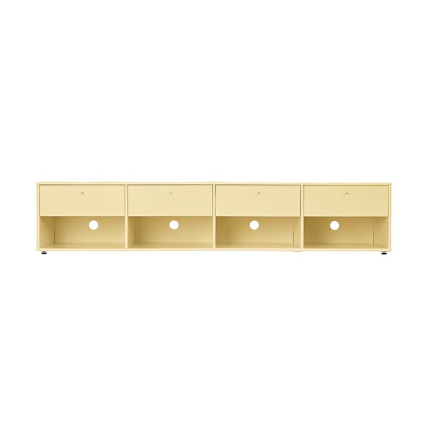 Jasnożółta szafka pod TV 214x45 cm Mistral – Hammel Furniture