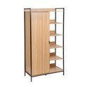 Szafa otwarta w naturalnym kolorze 100x190x48 cm Armarios – Casa Selección