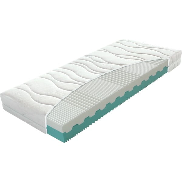 Twardy/średnio twardy piankowy materac dwustronny 180x200 cm Tandem – Materasso-image-2