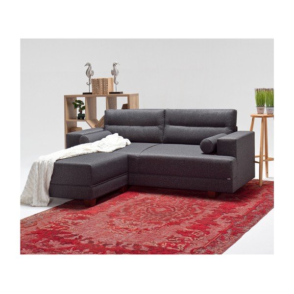 Szara sofa z podnóżkiem Balcab Home Ivett-image-4
