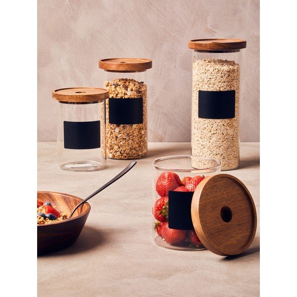 Szklany pojemnik na żywność Tromso – Premier Housewares-image-1