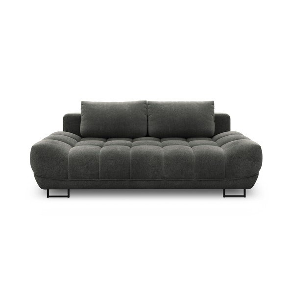 Ciemnoszara 3-osobowa sofa rozkładana Windsor & Co Sofas Cumulus
