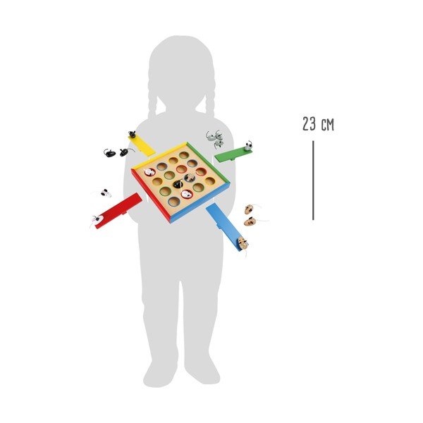 Drewniana gra planszowa Legler Jumping Mice-image-2