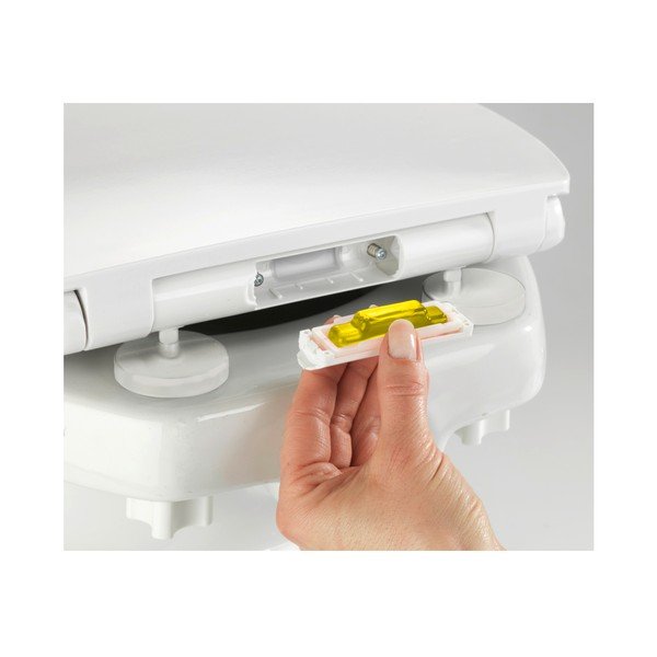 Deska sedesowa z kapsułką zapachową i mechanizmem Easy-Close Wenko Kos, 44,x37,5 cm-image-1