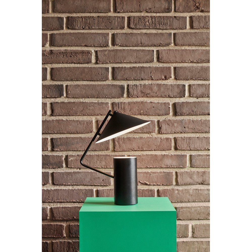 Czarna metalowa lampa stołowa (wysokość 32 cm) Sen – Hübsch (zdjęcie 7)