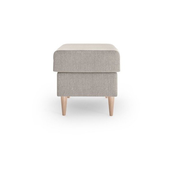 Beżowy puf Mazzini Sofas Aubrieta, 60x45 cm-image-3