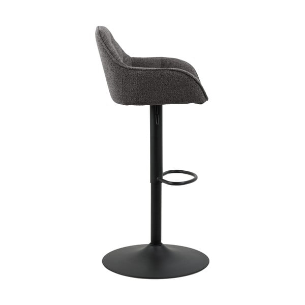 Ciemnoszare hokery obrotowe zestaw 2 szt. 109 cm Brooke – Actona-image-4