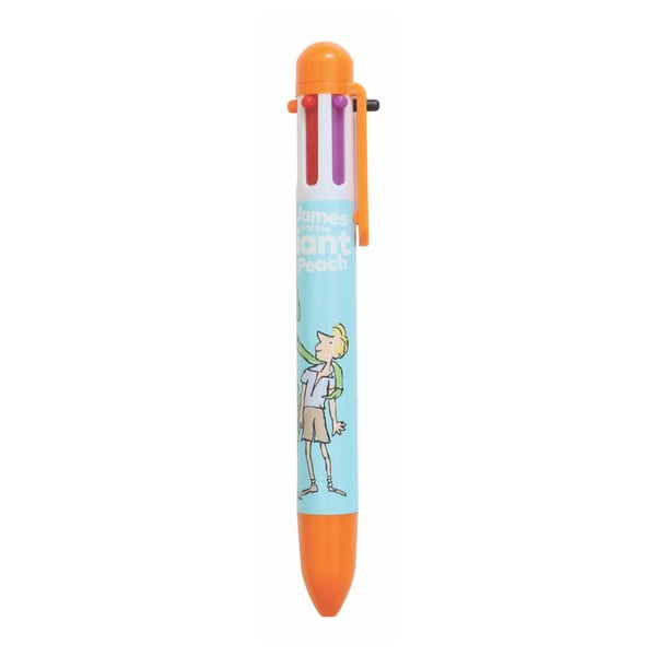 Długopis z kolorowymi wkłądami Portico Designs Peach