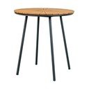 Okrągły stół ogrodowy z litego drewna tekowego ø 70 cm Cleveland – House Nordic