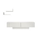 Biały zestaw pod TV 150x42 cm Matera – Zena Home