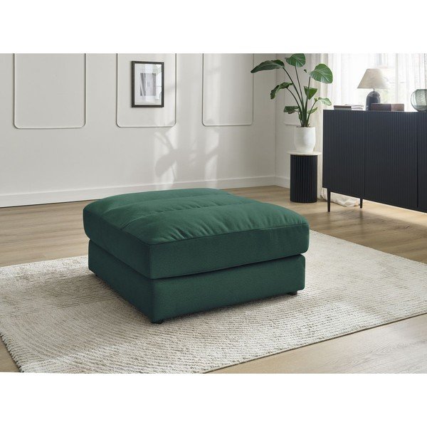 Zielony aksamitny podnóżek Sierra – Bobochic Paris-image-1