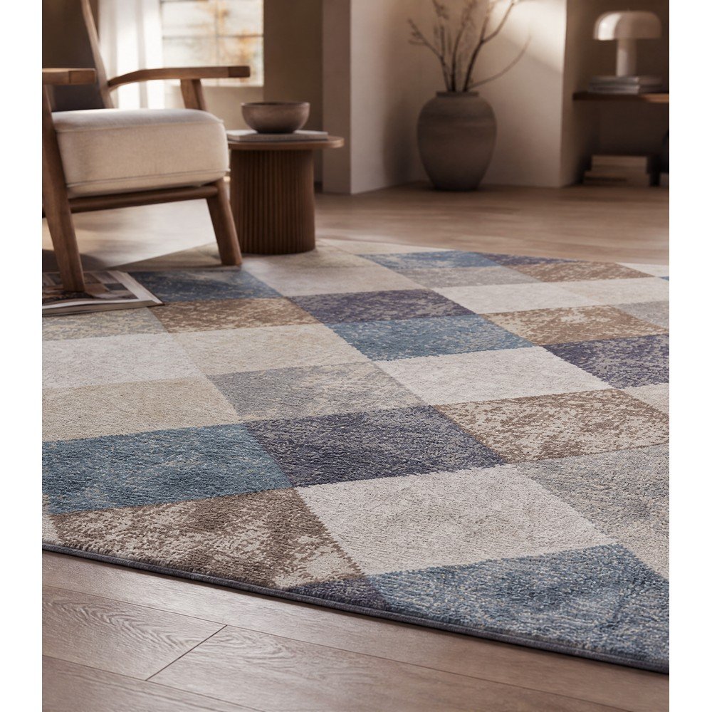 Niebieski/beżowy dywan 160x235 cm Terrain – Hanse Home (zdjęcie 4)