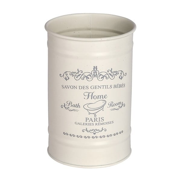 Beżowy kubek na szczoteczki do zębów Wenko Home-image-1