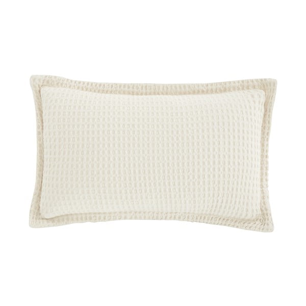 Bawełniana poduszka dekoracyjna 30x50 cm Jaipur Chunky Waffle – Pineapple Elephant