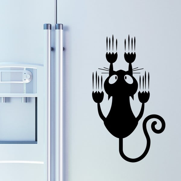 Naklejka Sliding Cat-image-2