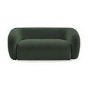 Zielona sofa z tkaniny szenilowej 160 cm Celine – Bobochic Paris
