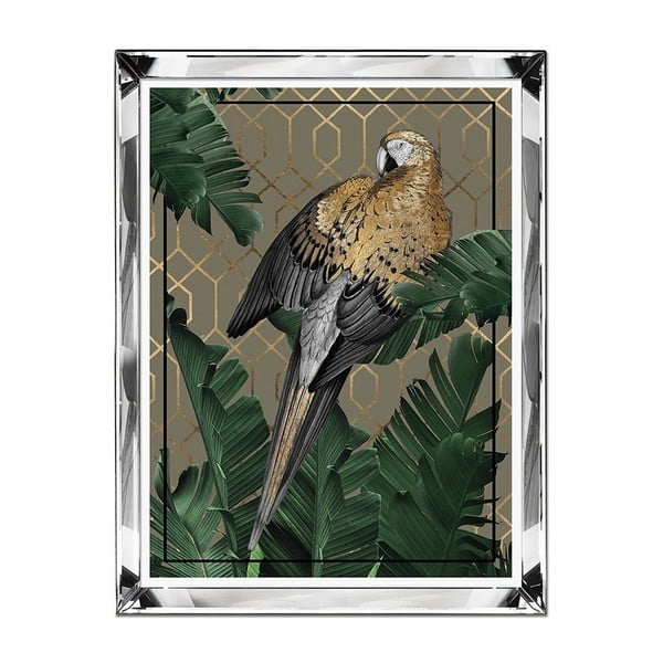Obraz ścienny JohnsonStyle The Golden Parrot, 71x91 cm