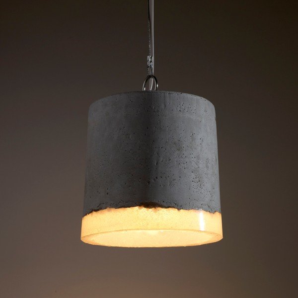 Lampa sufitowa Beton Round, 18 x 17 cm-image-2