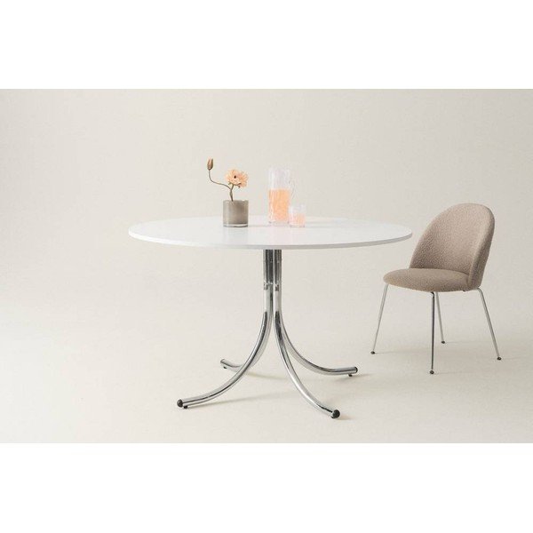 Metalowy okrągły stół ø 130 cm Chipley – Jotex-image-2