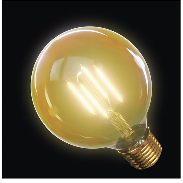 Żarówka LED EMOS Vintage G95 Warm White, 4W E27-image-1
