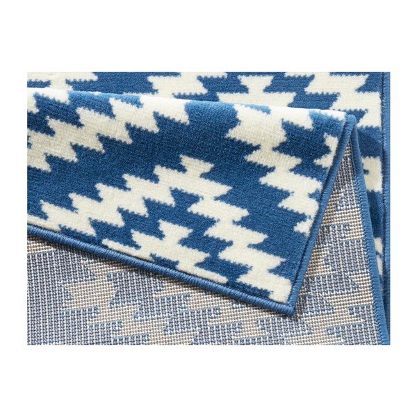 Niebieski dywan chodnikowy 80x300 cm Nordic – Hanse Home-image-3