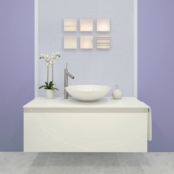 Lustra ścienne 6 szt. 10x10 cm – MSV-image-2