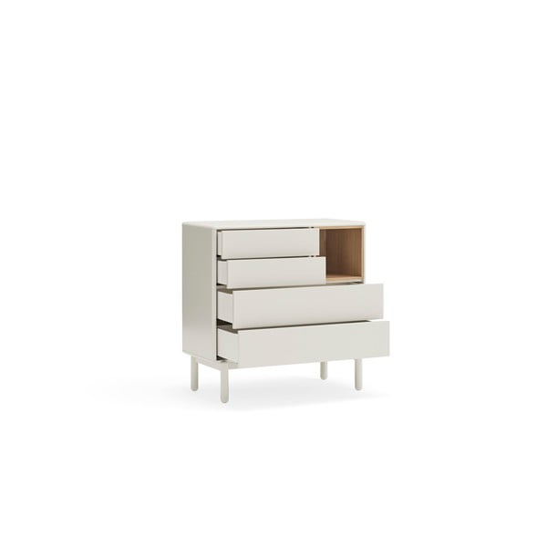 Kremowa komoda 90x90x40 cm Corvo – Teulat-image-3