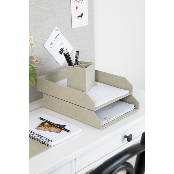 Kartonowe organizery na dokumenty  zestaw 2 szt. Hakan – Bigso Box of Sweden-image-2