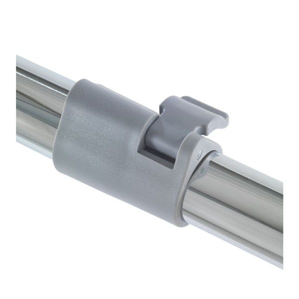 Szary metalowy teleskopowy stojak na ubrania na kółkach Twin – Wenko-image-4