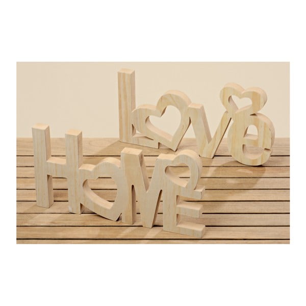 Zestaw 2 napisów dekoracyjnych Boltze Home, Love