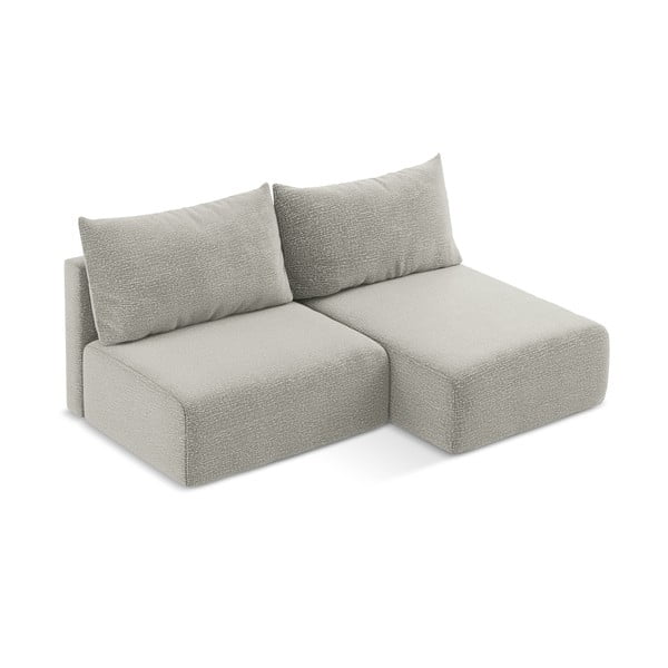 Jasnoszary rozkładany/ze schowkiem narożnik (prawostronny) Kalena – Makamii-image-3