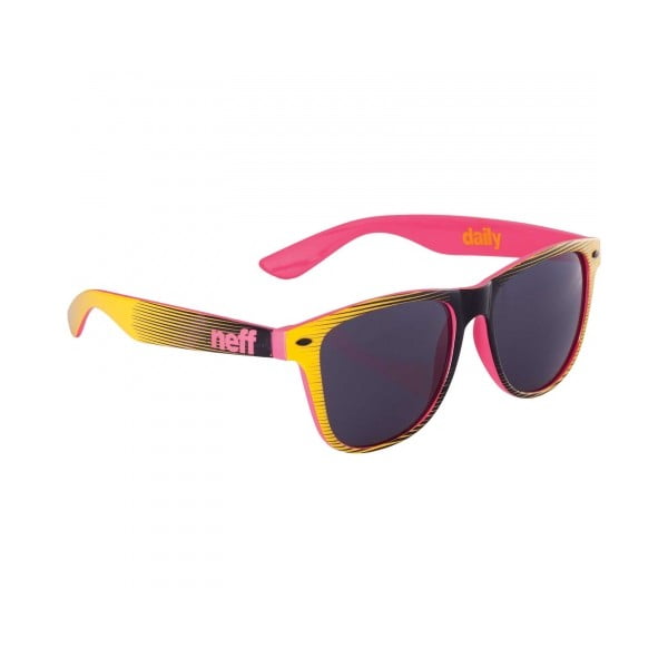 Okulary przeciwsłoneczne Neff Daily Black/Yellow/Pink