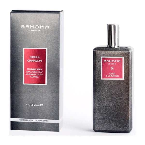 Spray zapachowy do wnętrz Bahoma London, zapach cydru i cynamonu, 100 ml