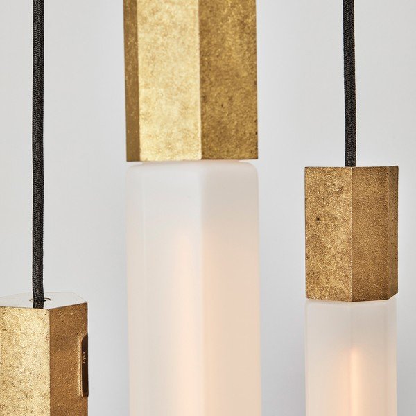Lampa wisząca ze ściemniaczem w kolorze złota ø 6 cm Basalt – tala-image-4