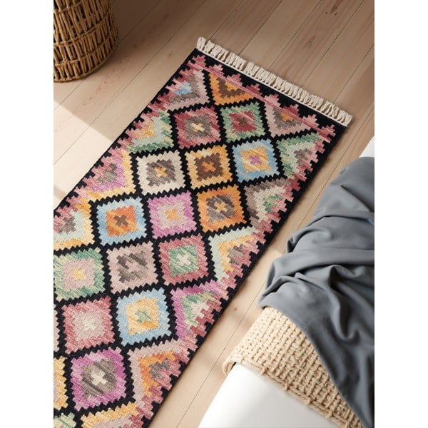 Wełniany chodnik dwustronny tkany ręcznie 60x190 cm Kamal Zara – Nouristan-image-2