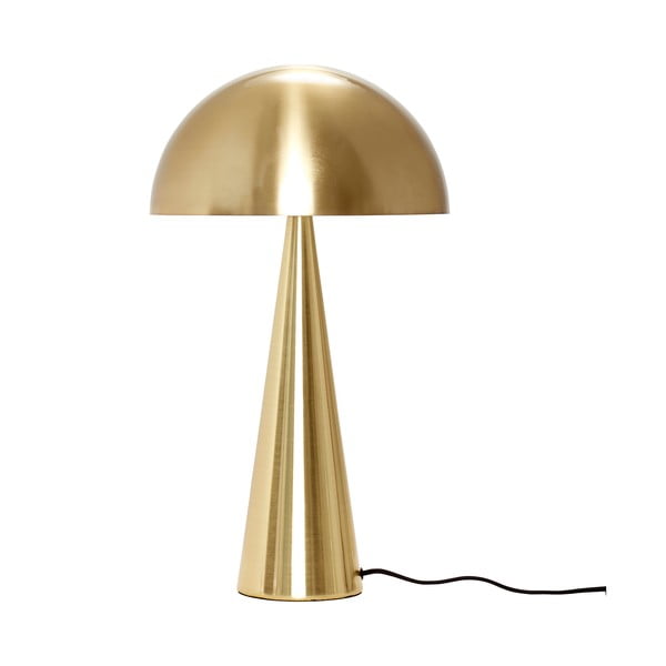 Lampa stołowa z żelaza w kolorze złota Hübsch Guro