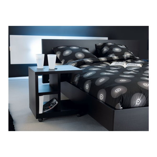 Czarna szafka nocna TemaHome Float-image-1