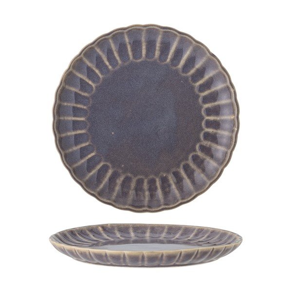 Ciemnofioletowy kamionkowy talerz ø 27 cm Latina – Bloomingville-image-4