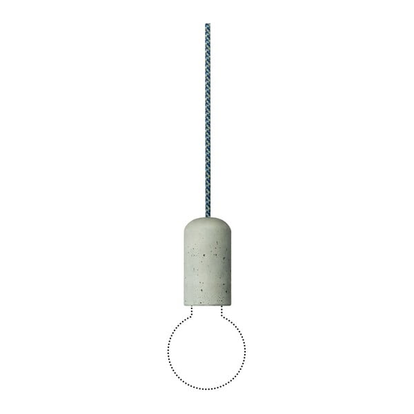 Lampa Jakuba Velínskiego - granatowy pixel, 1,2 m