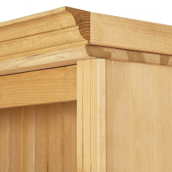 Regał z litego drewna sosnowego w naturalnym kolorze 74x223x37 cm Anita – Støraa-image-4