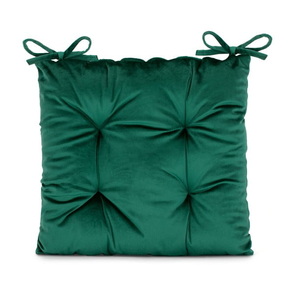 Aksamitna poduszka na krzesło 40x40 cm Aleksa – Restilo