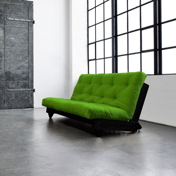 Sofa rozkładana Karup Fresh Wenge/Lime-image-1
