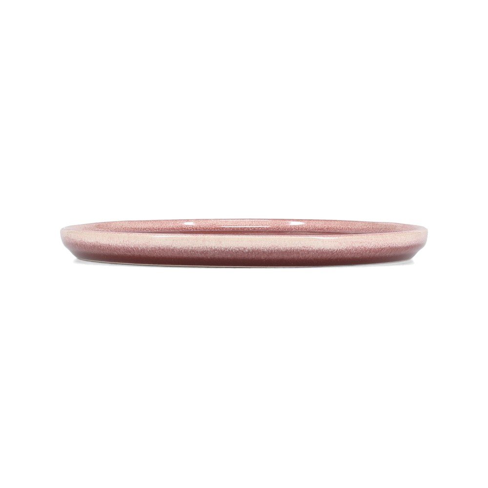 Bordowy kamionkowy talerz ø 22 cm Duna – ONA (zdjęcie 5)
