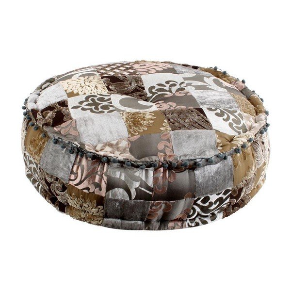 Puf Ivory Patchwork