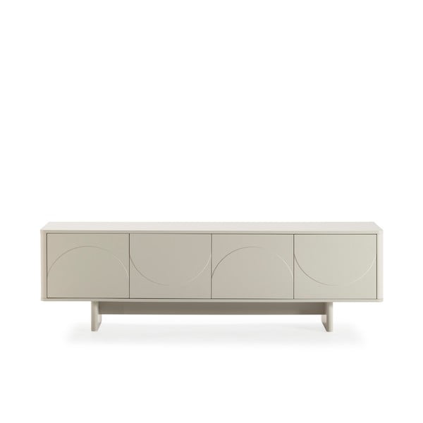 Kremowa szafka pod TV 180x55x40 cm Solei – MOME