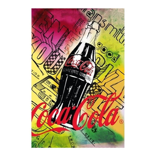 Plakat Coca Cola Colors, 61x91 cm