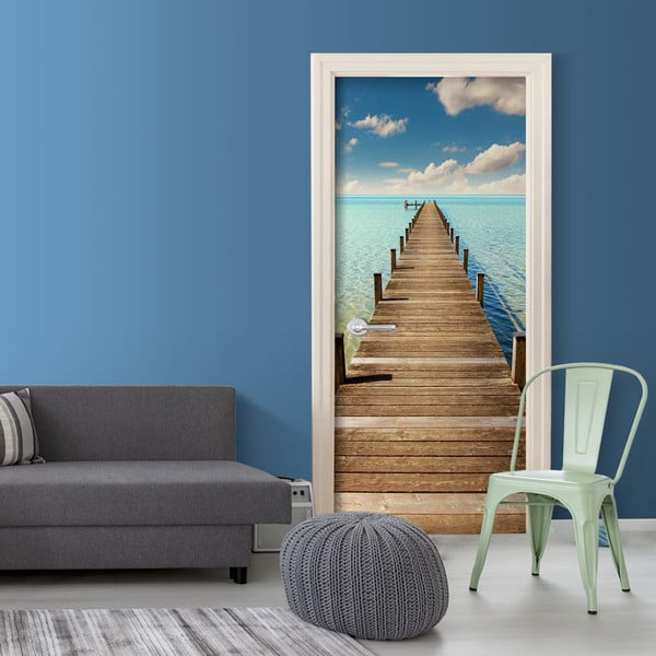 Fototapeta na drzwi Bimago Turquoise Harbour, 90x210 cm